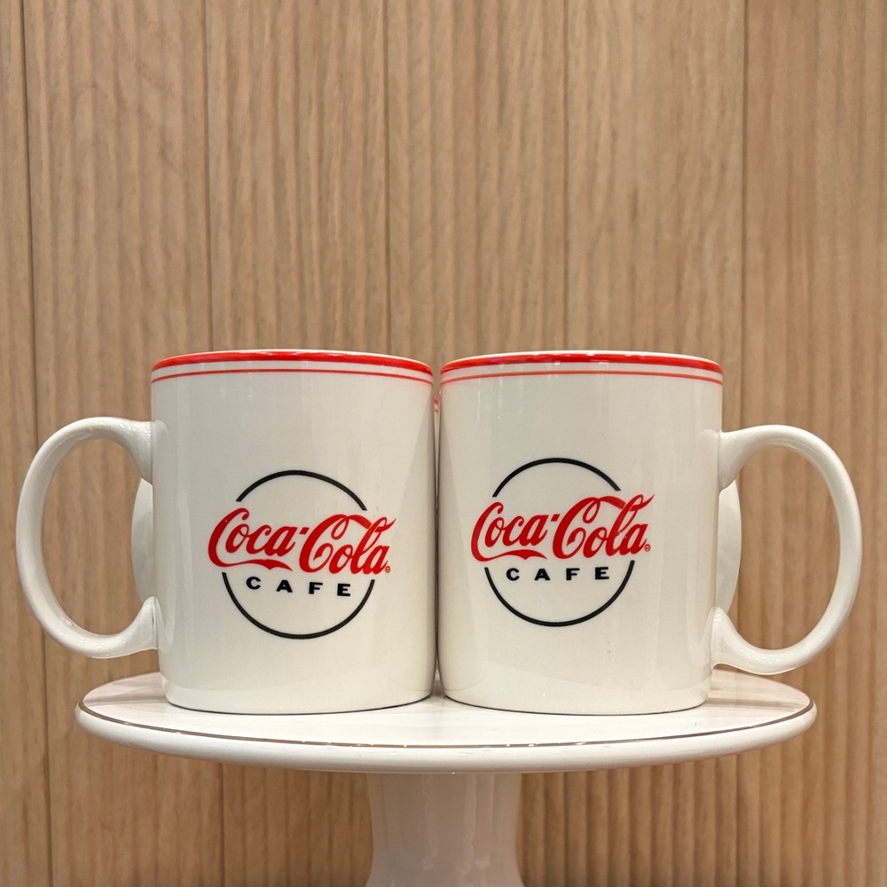 Vintage Gibson CocaCola Cafe Mugs